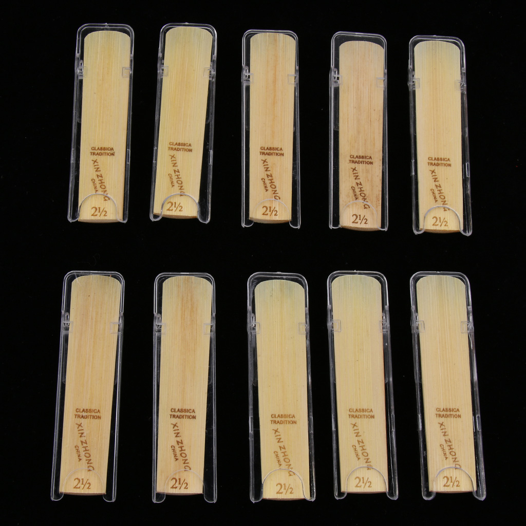 Pack of 10 Alto Saxophone Perf - Saxophone Reed Pack บทวิจารณ์และราคา