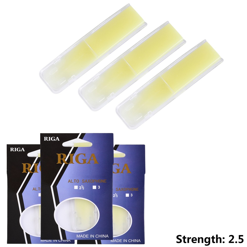 3Pcs/Pack Alto Saxophone Resin - Saxophone Reed Pack บทวิจารณ์และราคา