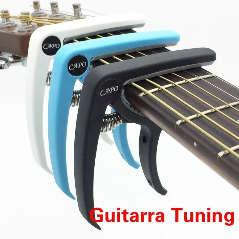Plastic Guitar Capo for 6 Stri - Guitar Tuner Clip บทวิจารณ์และราคา