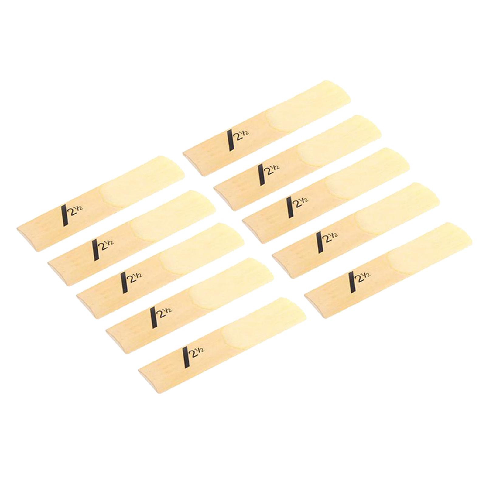 10pcs/pack Traditional Eb Alto - Saxophone Reed Pack บทวิจารณ์และราคา
