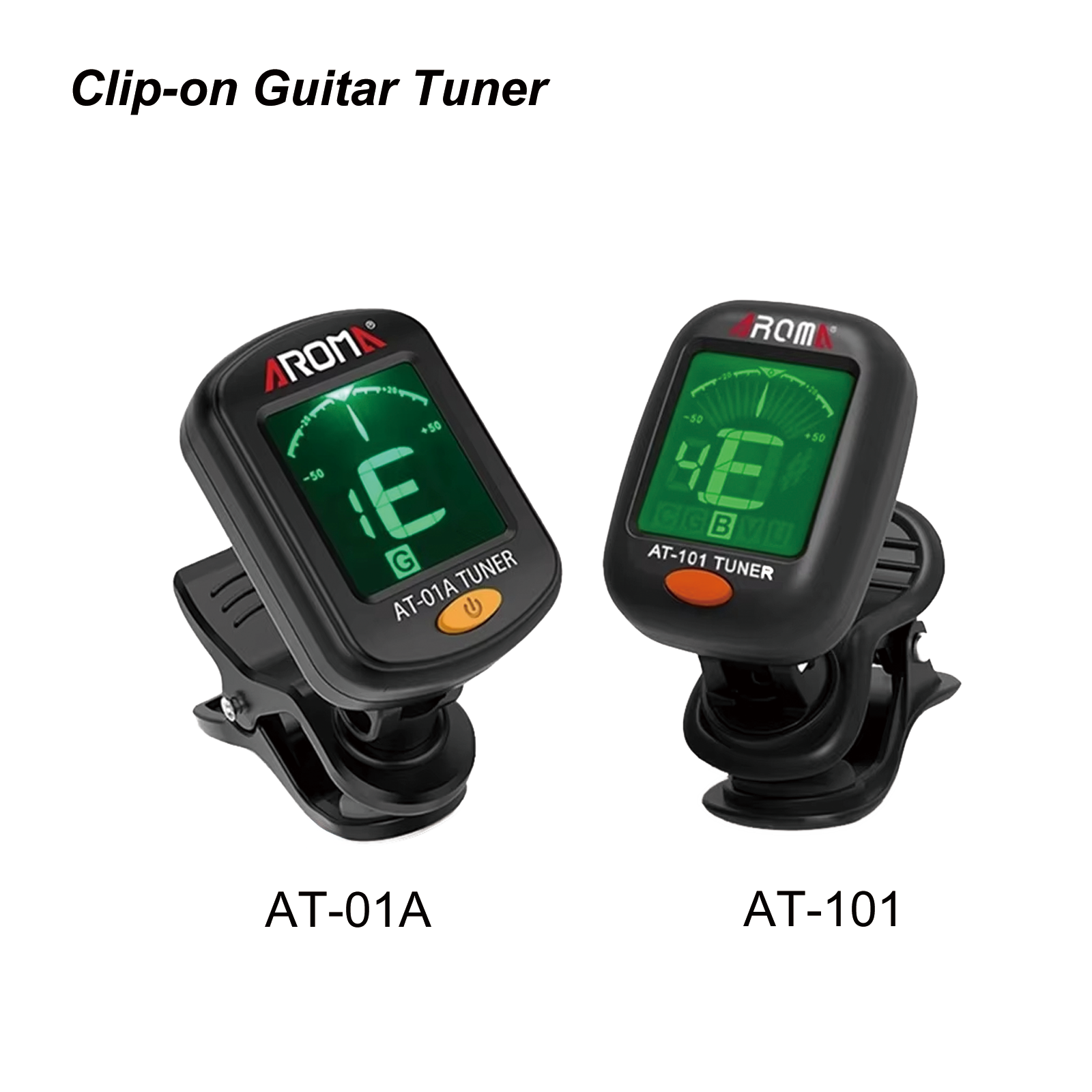 Aroma Clip-on Guitar Tuner AT- - Guitar Tuner Clip บทวิจารณ์และราคา