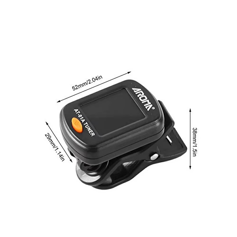 Aroma Clip-on Guitar Tuner AT- - Guitar Tuner Clip บทวิจารณ์และราคา