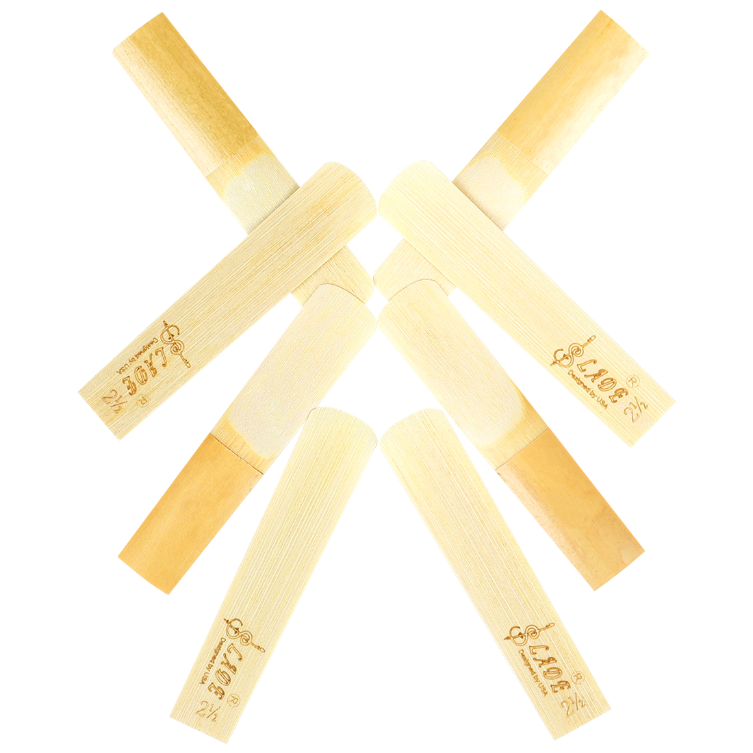 SLADE Bb Pack Of 8 Pieces Midr - Saxophone Reed Pack บทวิจารณ์และราคา