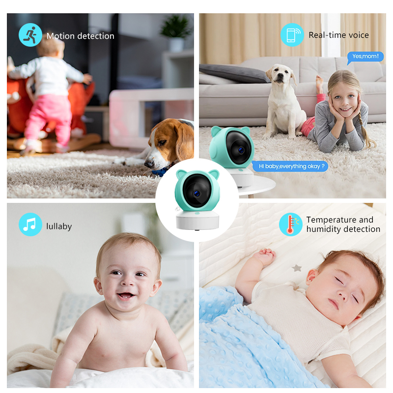 Danmini 1080P Baby Monitor Mob - Audio Music Video บทวิจารณ์และราคา