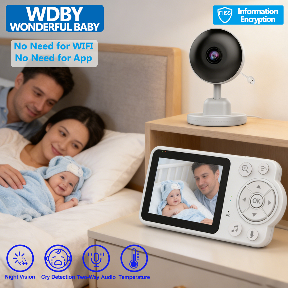 2.8 Inch Video Baby Monitor Di - Audio Hd Music บทวิจารณ์และราคา