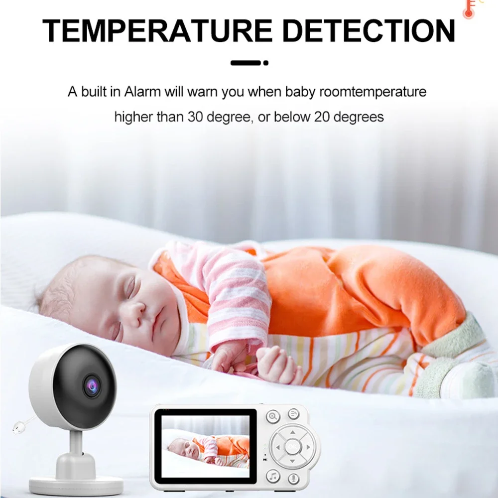 2.8 Inch Video Baby Monitor Di - Audio Hd Music บทวิจารณ์และราคา