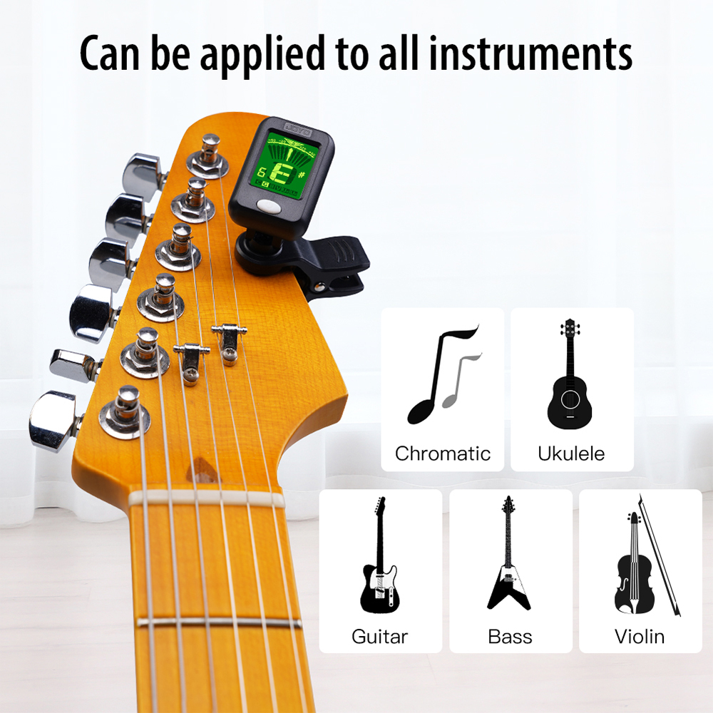 JOYO JT-09 Guitar Tuner Clip-o - Guitar Tuner Clip บทวิจารณ์และราคา