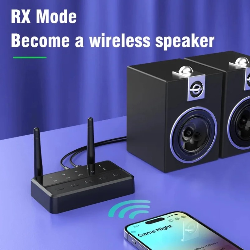 2 in 1 Bluetooth Audio Transmi - Audio Hd Music บทวิจารณ์และราคา