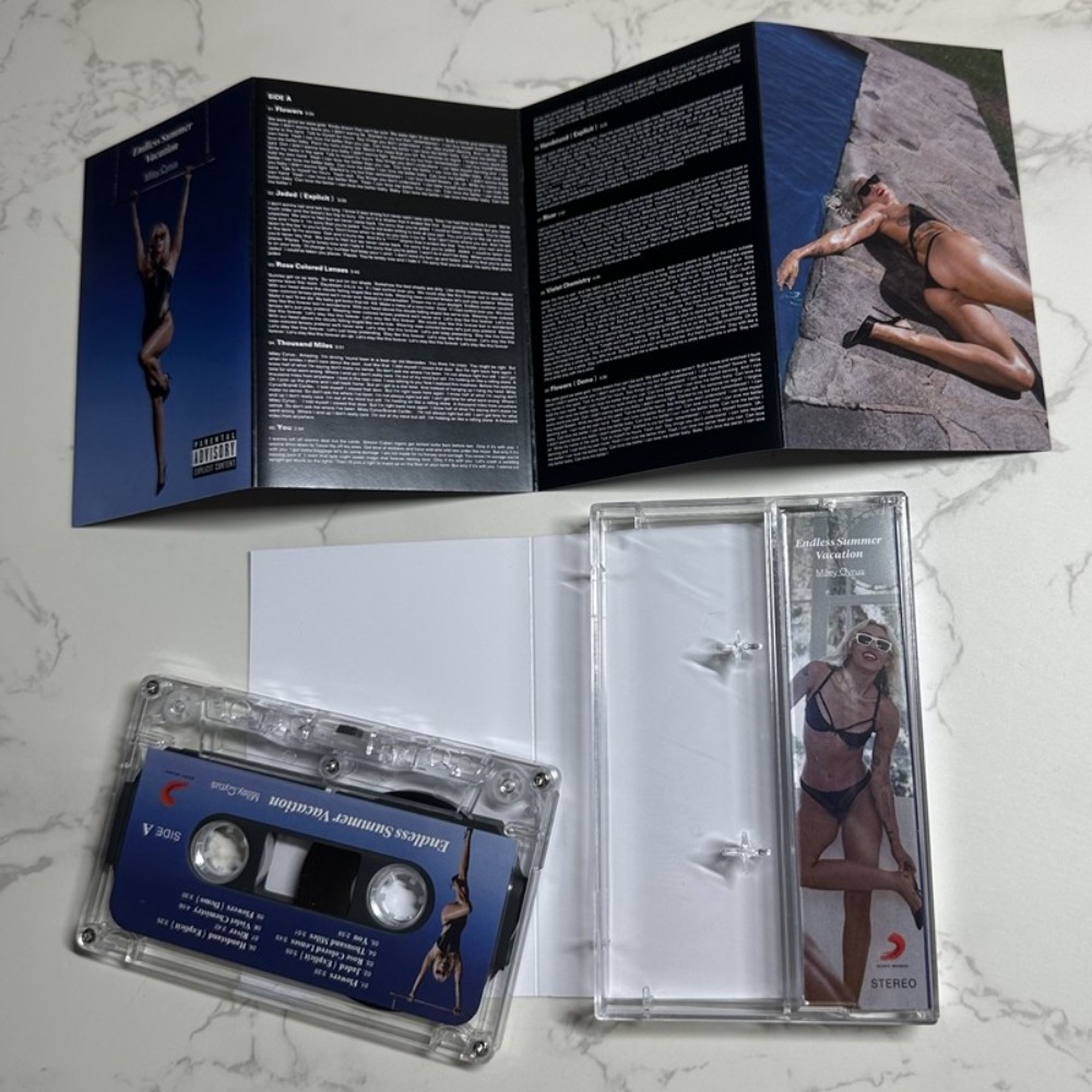 Miley Cyrus Cassette Tape | En - Audio Music New บทวิจารณ์และราคา