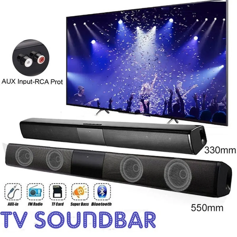 40W High Power Soundbar for TV - Audio Music System For Home บทวิจารณ์และราคา