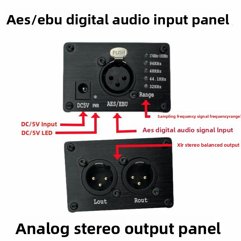 AES/EBU Digital to Analog Ster - Audio Music Converter บทวิจารณ์และราคา
