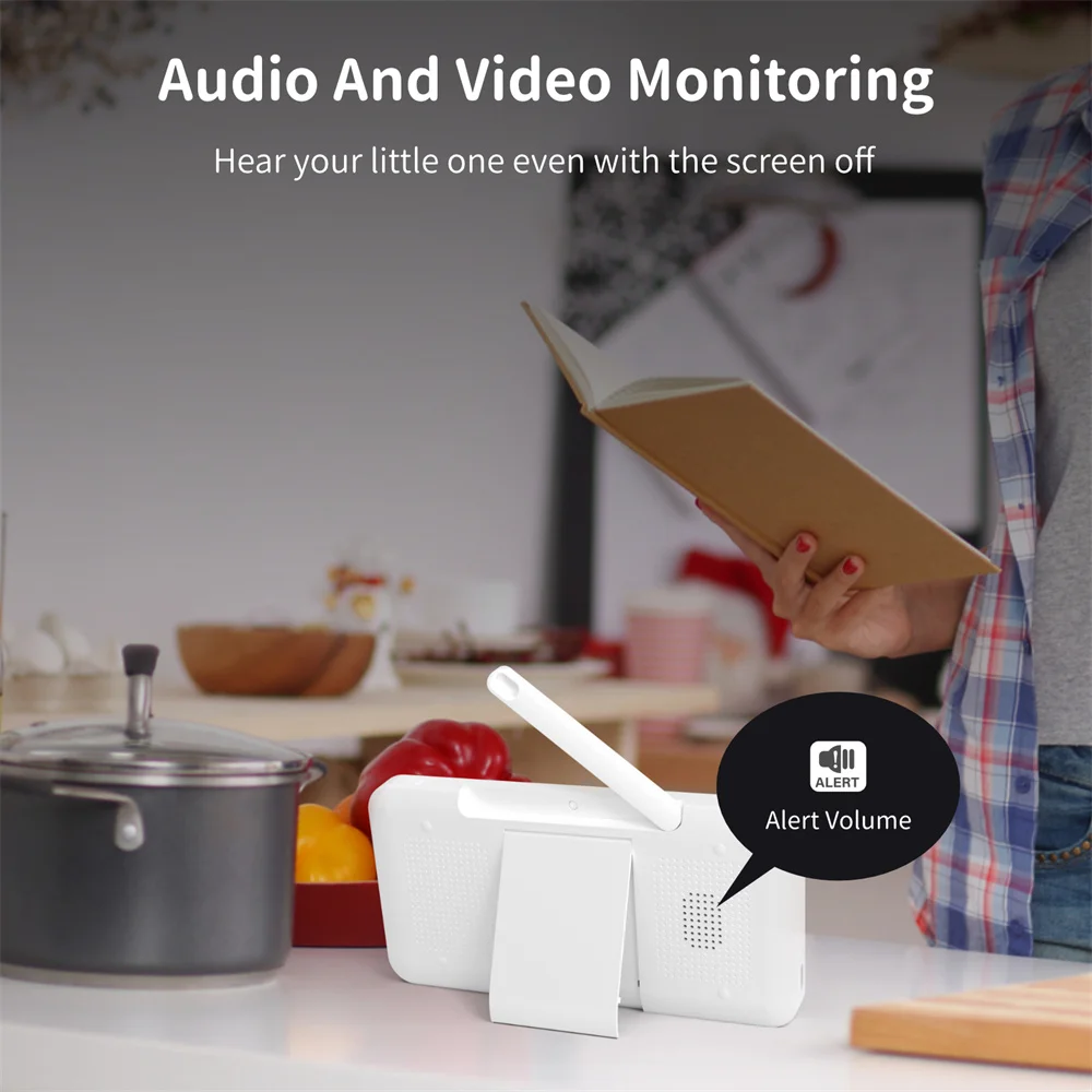 Babystar 5 Inch Wifi Baby Moni - Audio Hd Music บทวิจารณ์และราคา