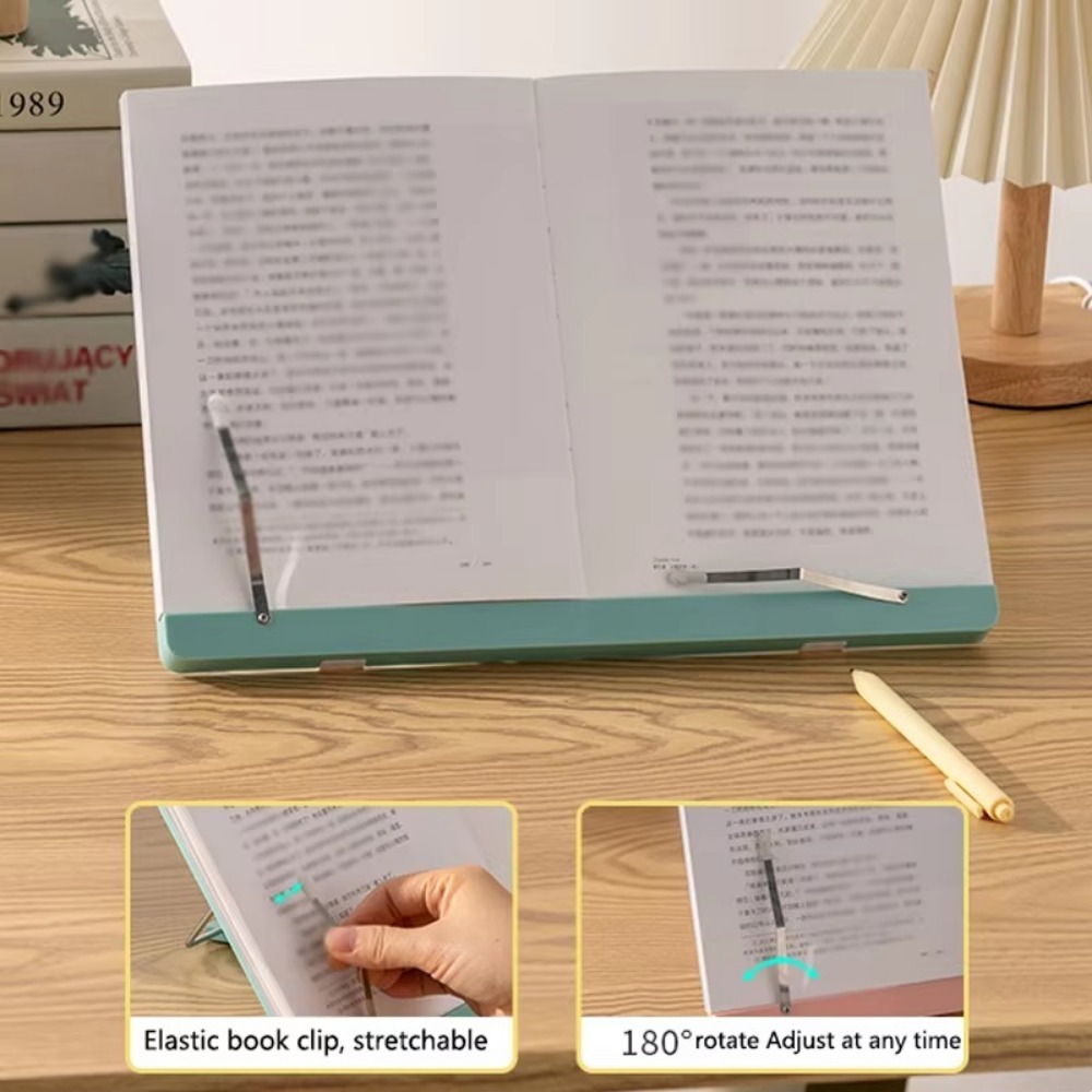 New Adjustable Bookend Stand F - Music Stand Folding บทวิจารณ์และราคา