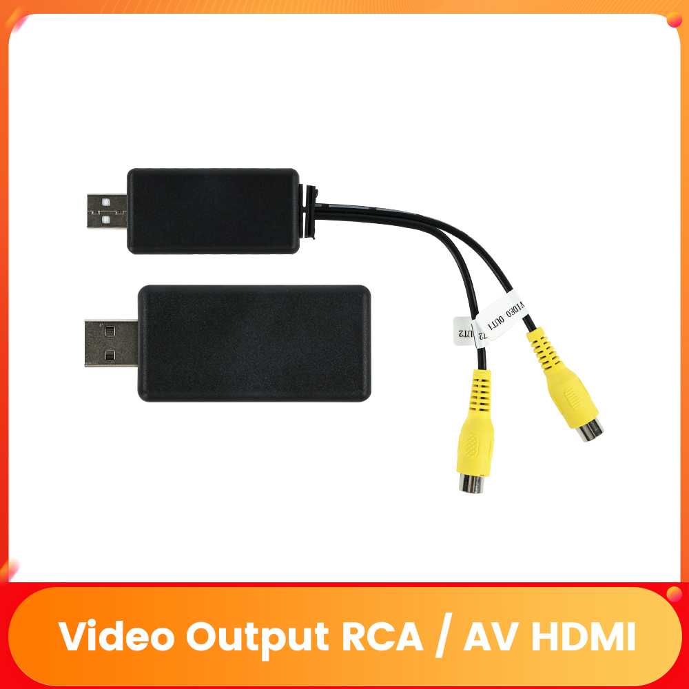 USB To CVBS RCA Video Output A - Audio Music Converter บทวิจารณ์และราคา