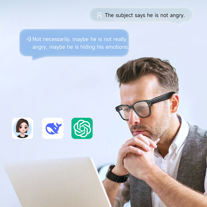 AI Smart Glasses 8 Million Cam - Audio Music Video บทวิจารณ์และราคา