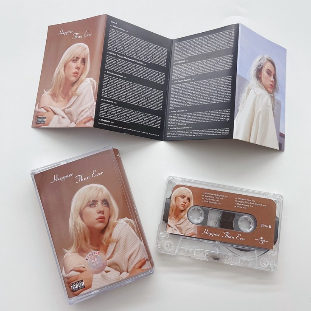 Billie Eilish Happier Than Eve - Audio Music New บทวิจารณ์และราคา