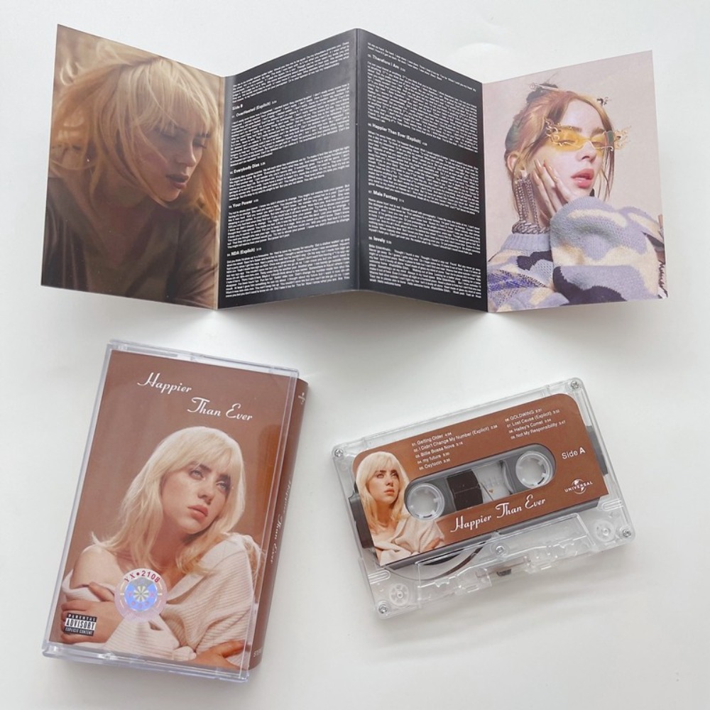 Billie Eilish Happier Than Eve - Audio Music New บทวิจารณ์และราคา