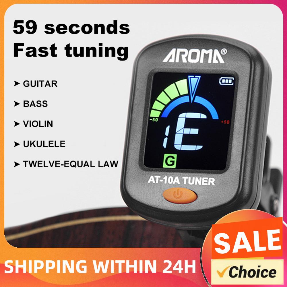 Guitar Tuner Foldable Rotatabl - Guitar Tuner Clip บทวิจารณ์และราคา