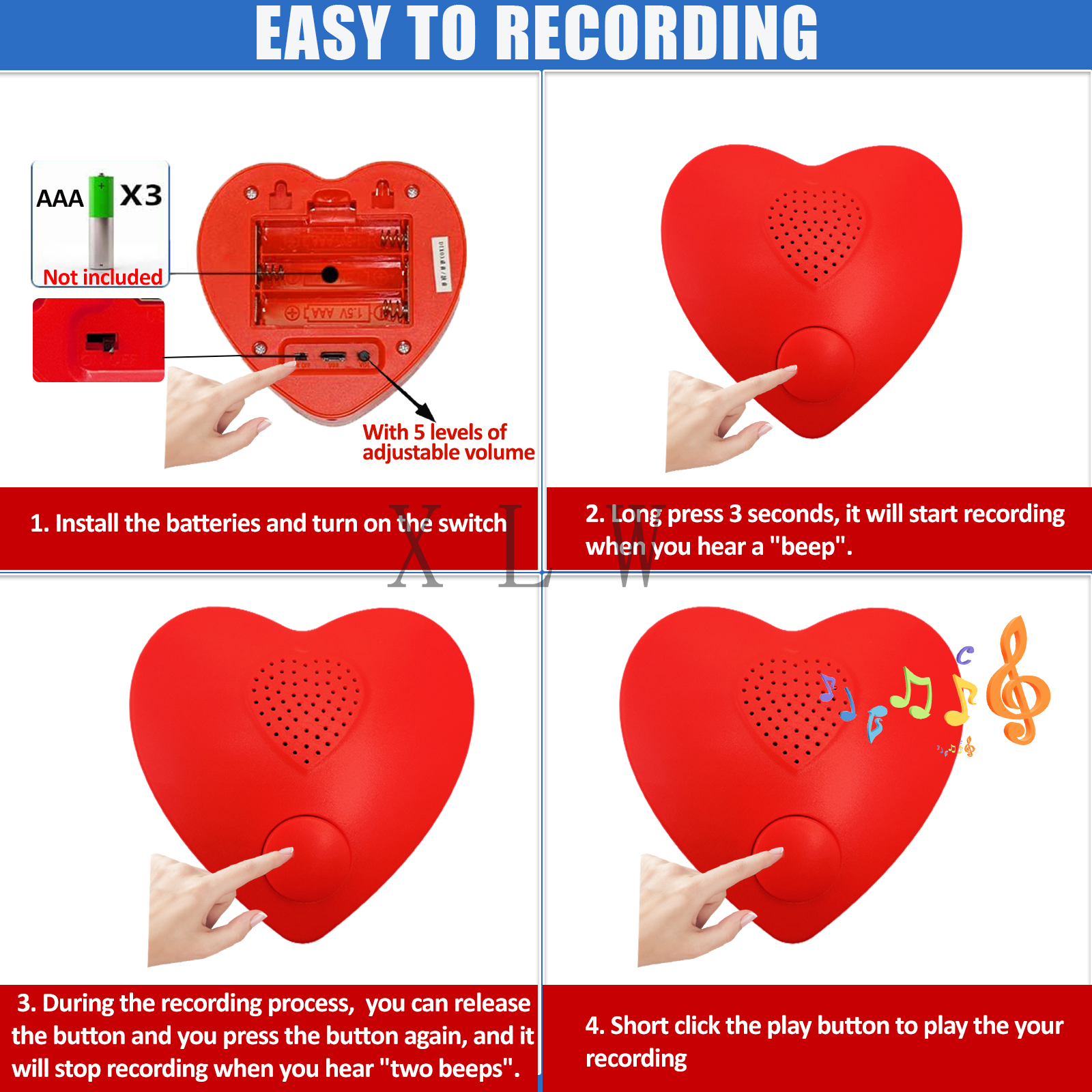 Voice Box for Xmas DIY Gifts B - Audio Music For Download บทวิจารณ์และราคา