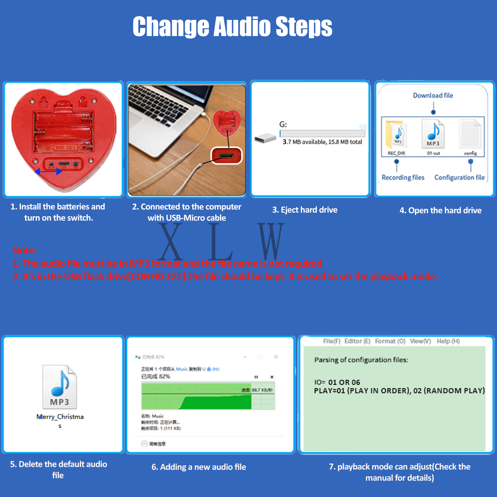 Voice Box for Xmas DIY Gifts B - Audio Music For Download บทวิจารณ์และราคา