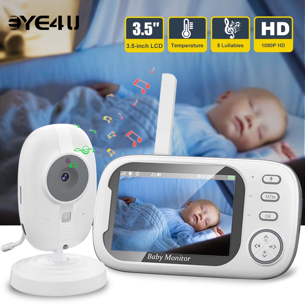 3.5'' Video Baby Monitor 2.4G  - Audio Music Video บทวิจารณ์และราคา