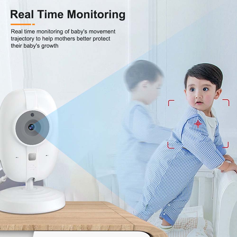 3.5'' Video Baby Monitor 2.4G  - Audio Music Video บทวิจารณ์และราคา