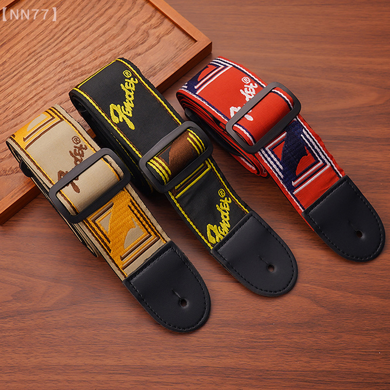 1pc Embroidery Guitar Strap Le - Music Stand Folding บทวิจารณ์และราคา
