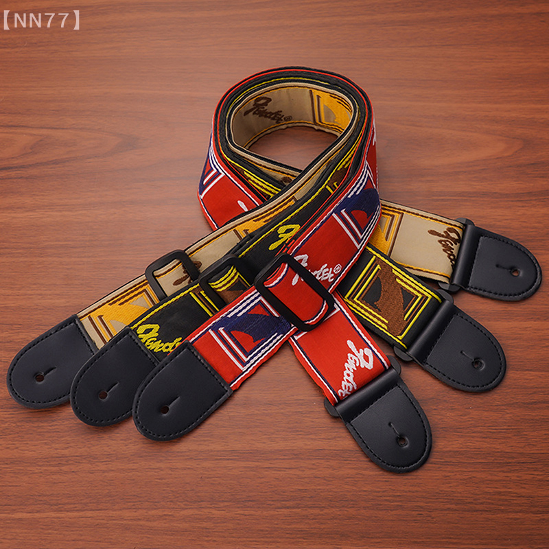 1pc Embroidery Guitar Strap Le - Music Stand Folding บทวิจารณ์และราคา
