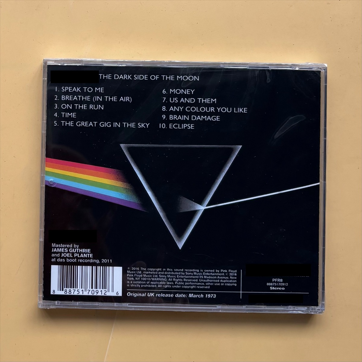 The Dark Side of The Moon Clas - Audio Music New บทวิจารณ์และราคา