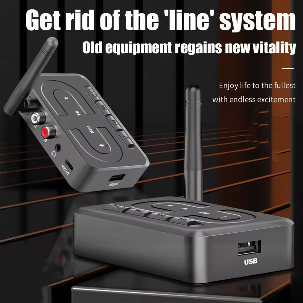 Bluetooth 6.0 Audio Receiver U - Audio Hd Music บทวิจารณ์และราคา
