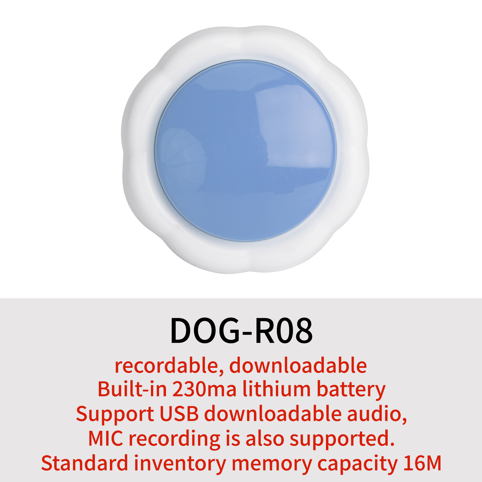Voice Recording Button,16MB US - Audio Music For Download บทวิจารณ์และราคา